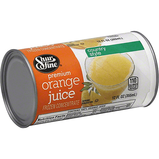 Shurfine, Premium Juice Concentrate, Orange