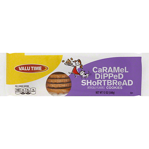 Caramel Dipped Shortbread Cookies