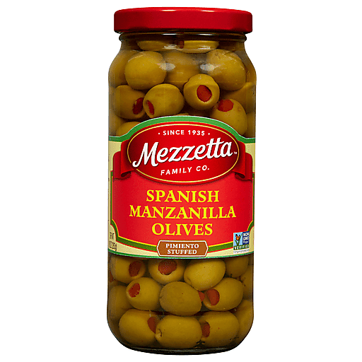 Pimiento Stuffed Spanish Manzanilla Olives, Pimiento Stuffed