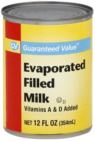 Evaporated Filled Milk