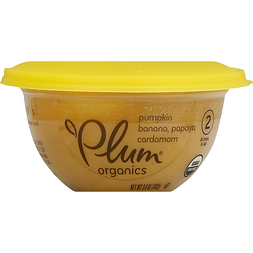 Plum Baby Baby Food Pumpkin Banana Papaya
