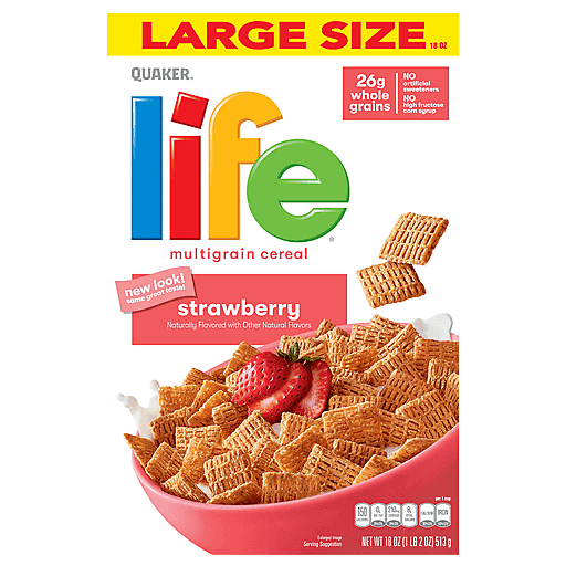 Strawberry Flavored Multigrain Cereal, Strawberry
