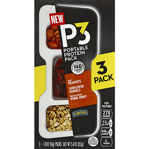 Heat Peanuts, Sunflower Kernels, Bbq Seasoned Pork Jerky