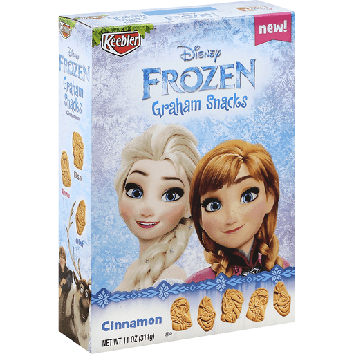 Photo of Keebler Graham Snacks, Cinnamon, Disney Frozen
