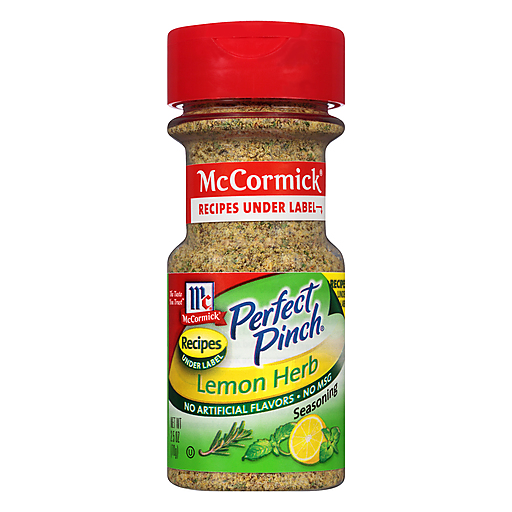 Photo of McCormick Perfect Pinch Lemon Herb Seasoning - 2.5oz
