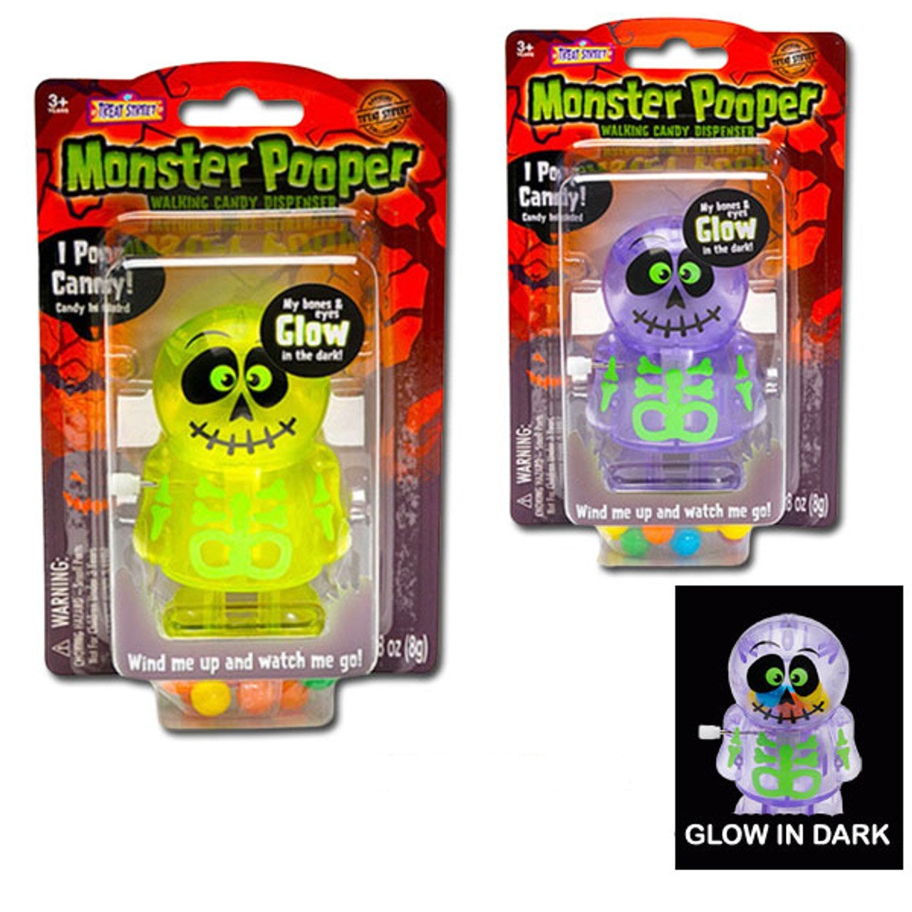 Monster Pooper Walking Candy Dispenser