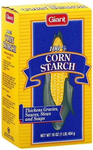 100% Pure Corn Starch