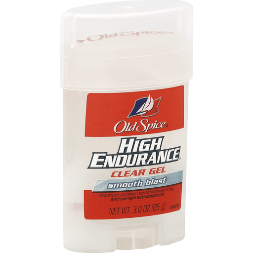Old Spice High Endurance Anti-Perspirant/Deodorant, Clear Gel, Smooth Blast