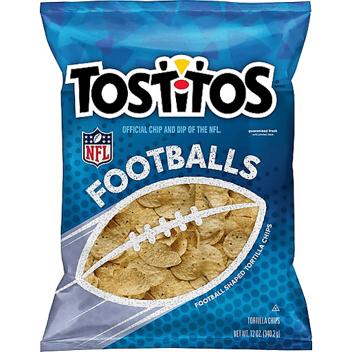 Photo of XXL Family Size Tostitos Football Shaped Tortilla Chips - 12oz