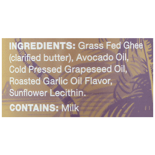 Garlic Ghee Oil, Garlic