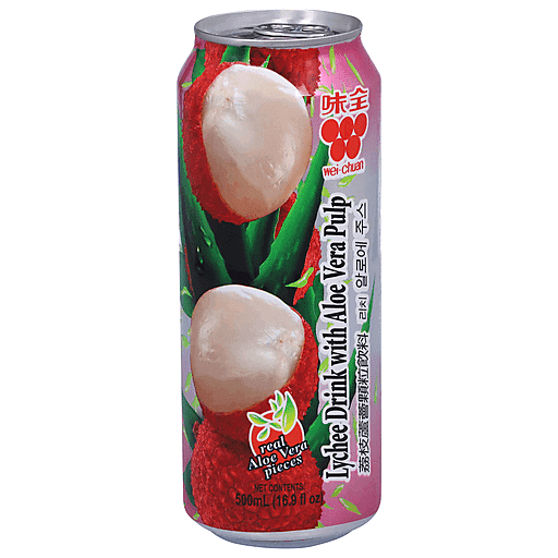 Lychee Drink with Aloe Vera Pulp