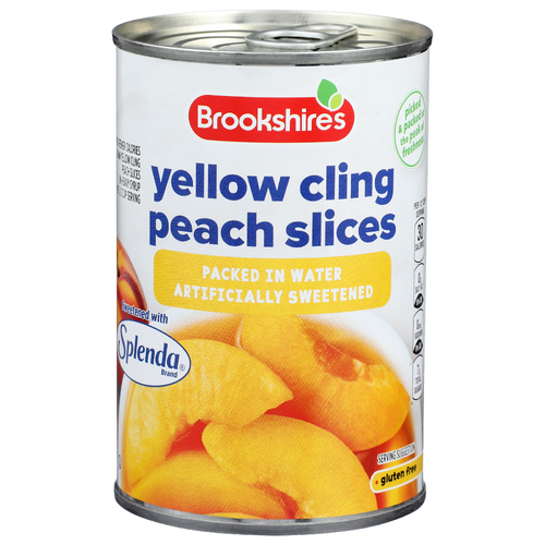 Yellow Cling Peach Slices, Light