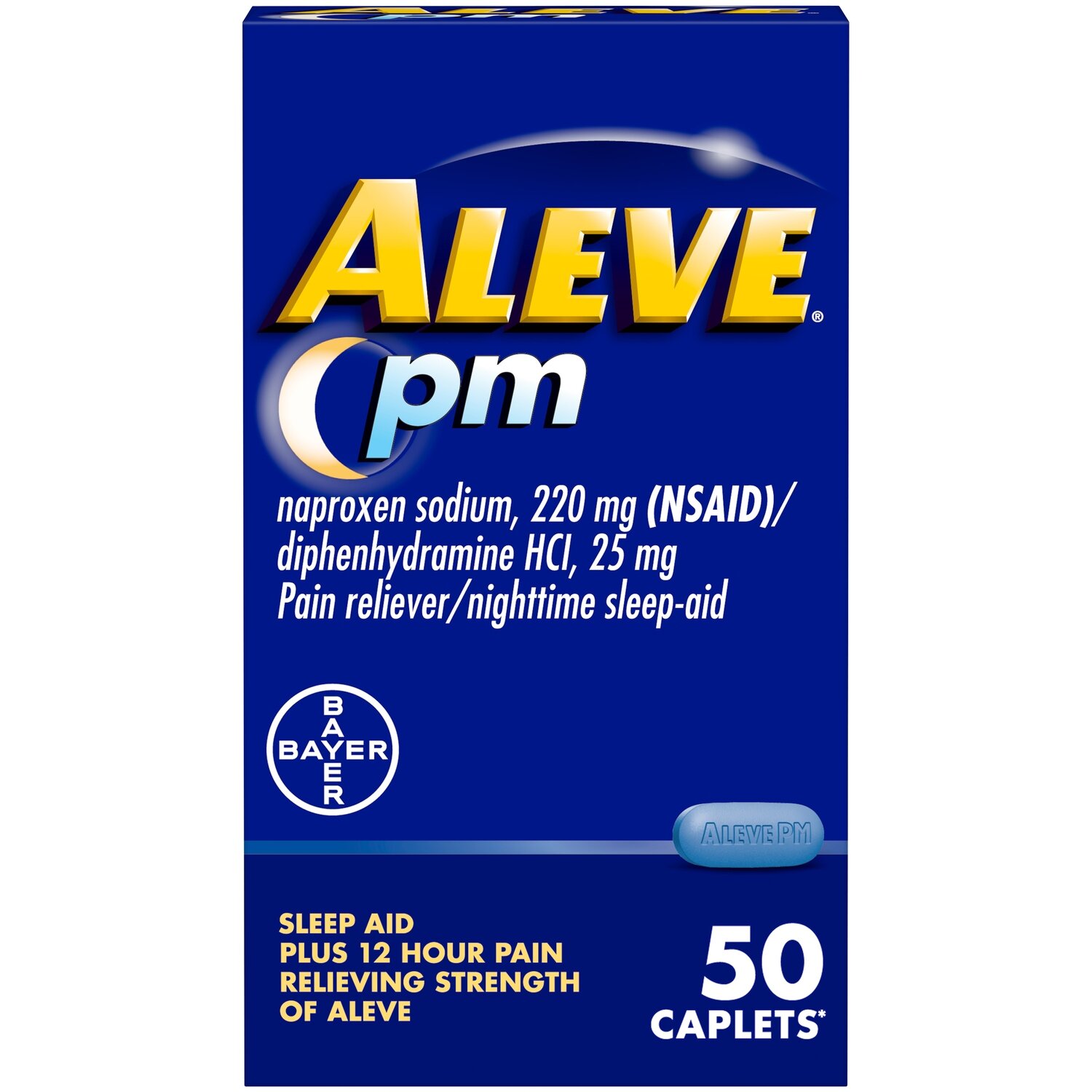 Aleve - Pm 50 Caplets