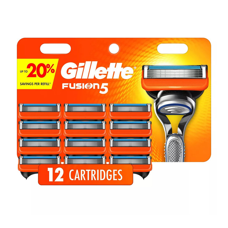 Gillette Blade Refill - Fusion5 Power - 12 Cartridges