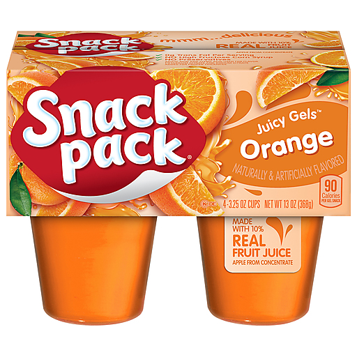 Orange Juicy Gels, Orange