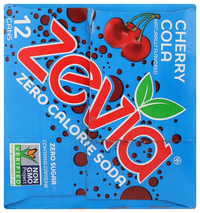 Photo of Zevia Zero Calorie Cherry Cola Soda, 144 Fo