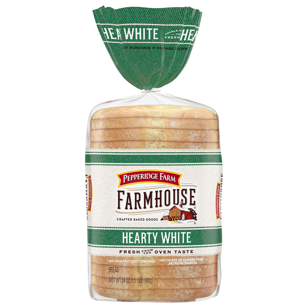 Photo of Pepperidge Farm Farmhouse Hearty White Bread - 24 Ounce
