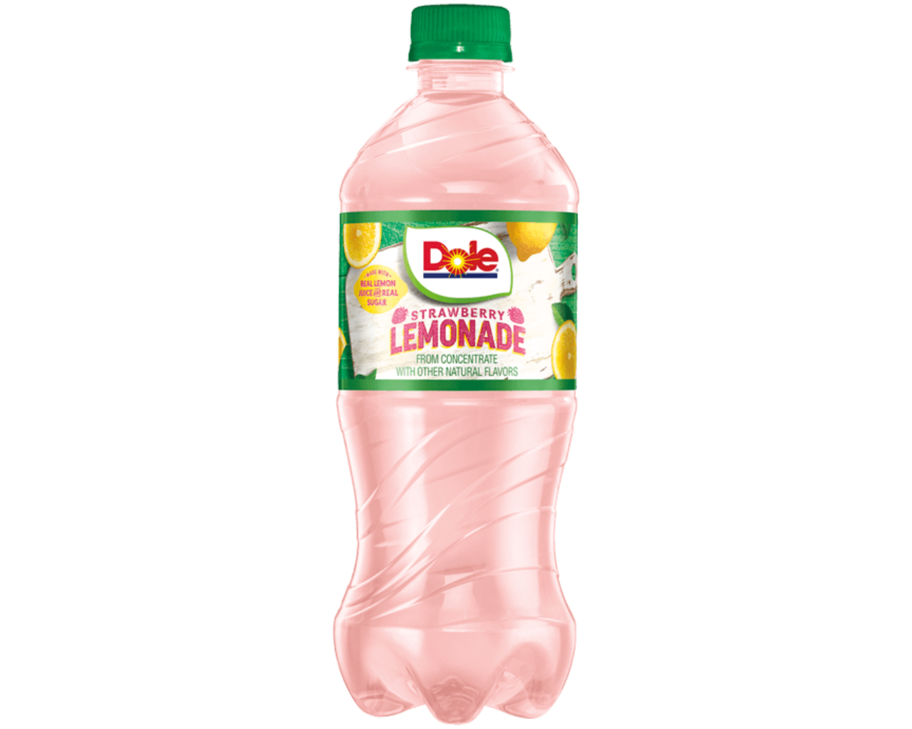 Dole Strawberry Lemonade 20 Fl Oz Bottle