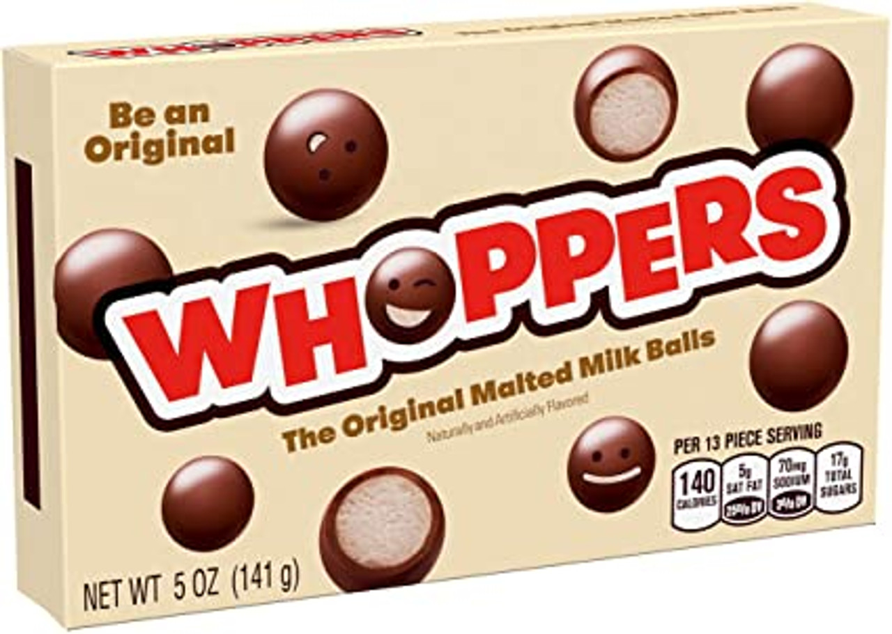 Photo of Whoppers Original Malted Milk Balls Theater Box