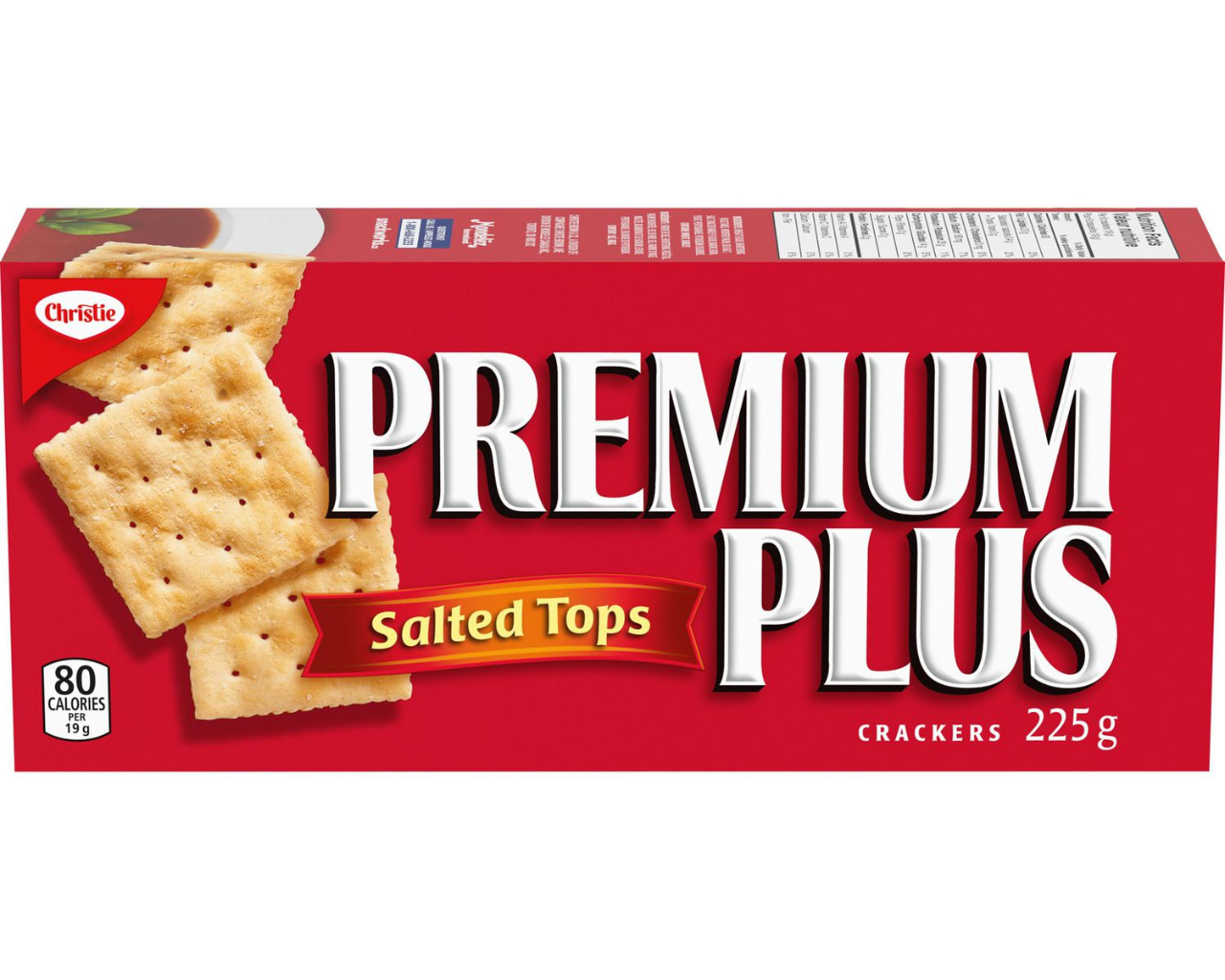 Christie Premium Plus Salted Tops Crackers