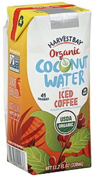 Organic Coconut Water, Iced Coffee