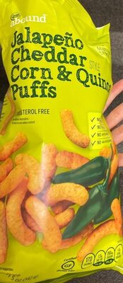 Jalapeño Cheddar Stule Corn & Quinoa Puffs