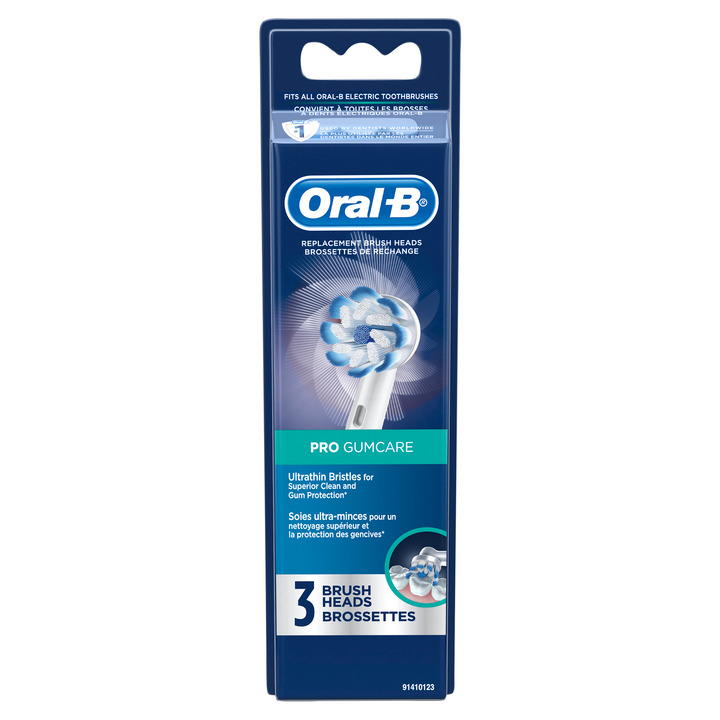 Oral-B Brush Heads - Sensitive Gum Care - 3 Heads