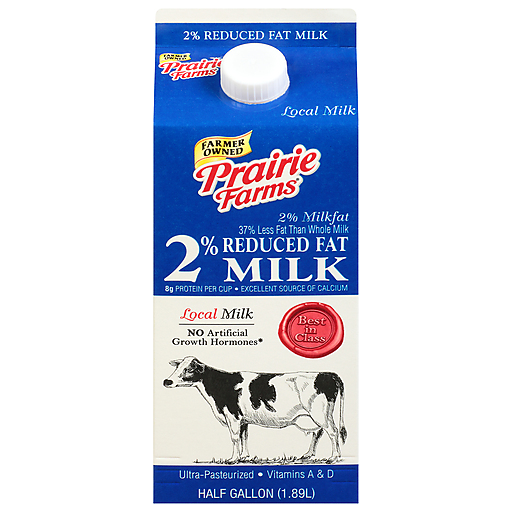 2% Reduced Fat Milk