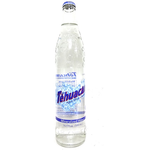 Tehuacan Mineral Water Mineralized Glass