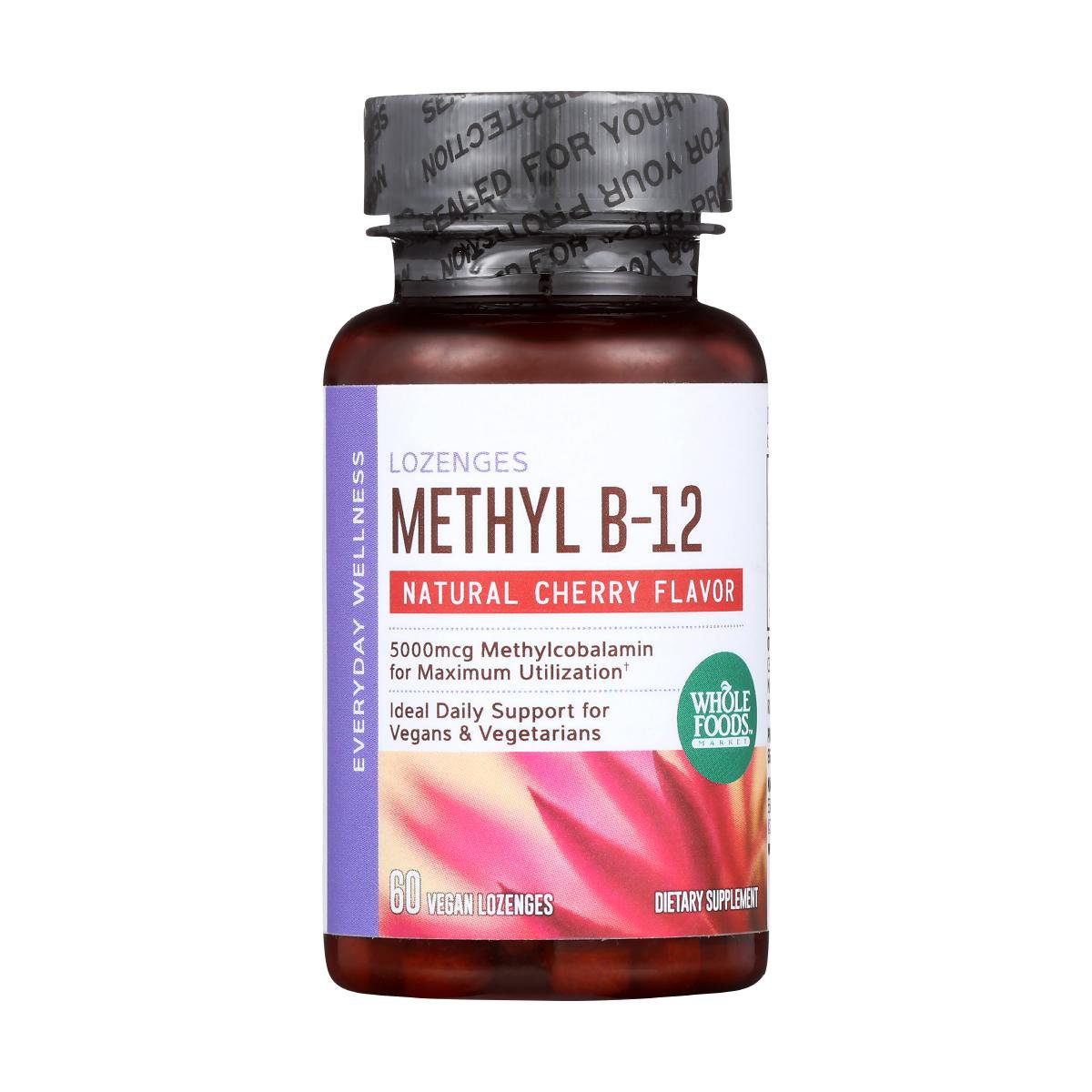 Photo of 365 by Whole Foods Market Methyl B-12 5000 MCG Cherry Lozenge