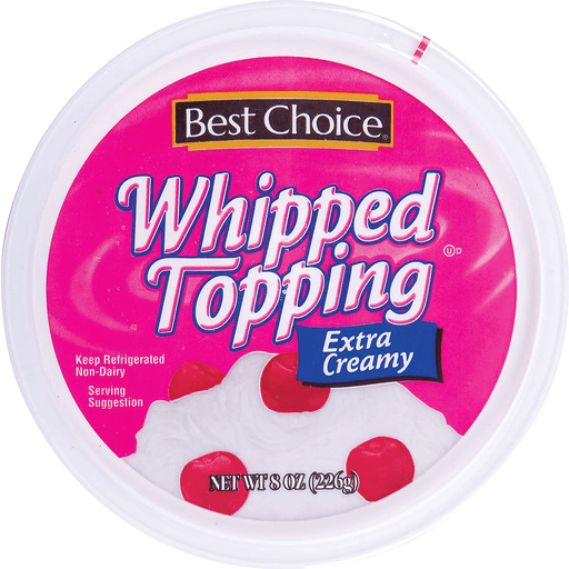 Extra Creamy Whipped Topping, Extra Creamy