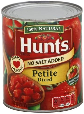 No Salt Added Petite Diced Tomatoes