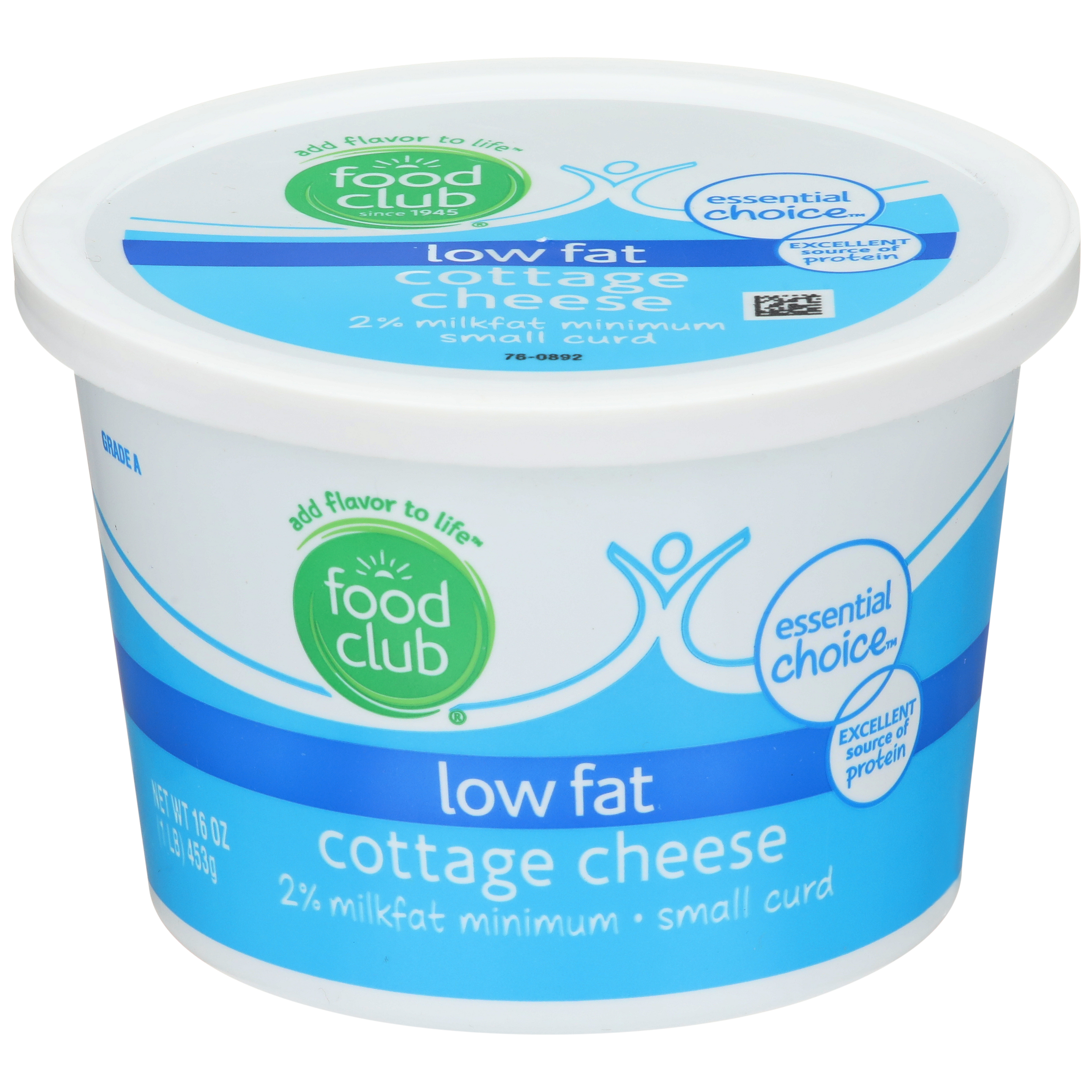 Food Club Low Fat Small Curd Cottage Cheese