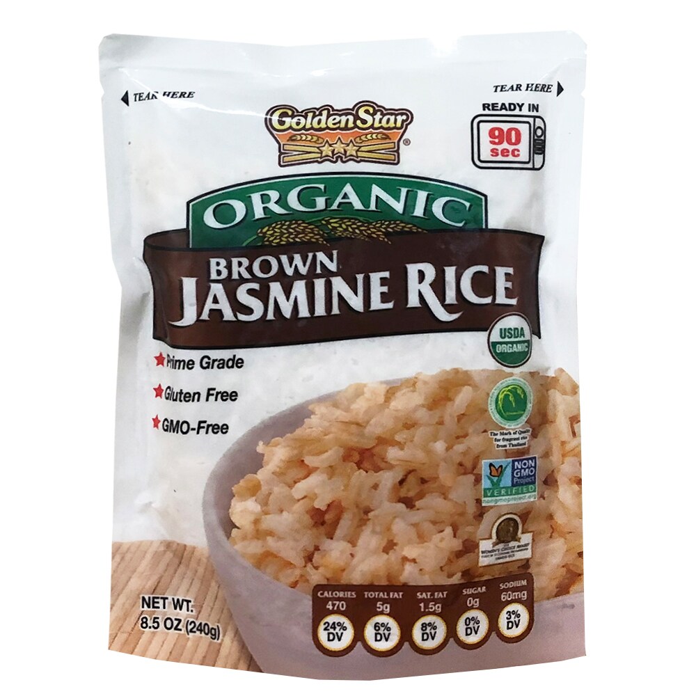 Organic Brown Jasmine Rice