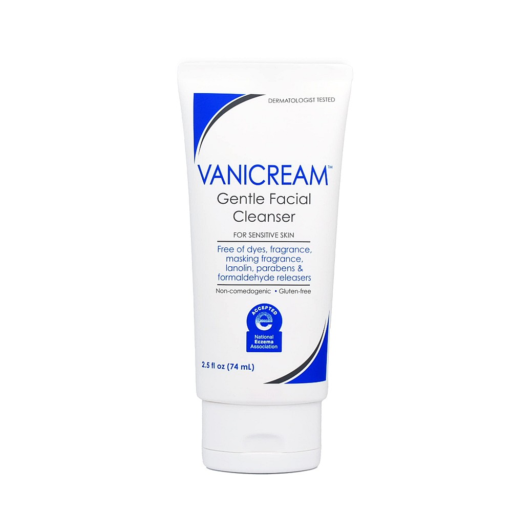 Vanicream Sensitive Skin Friendly Facial Cleanser – 2.5 Fl Oz