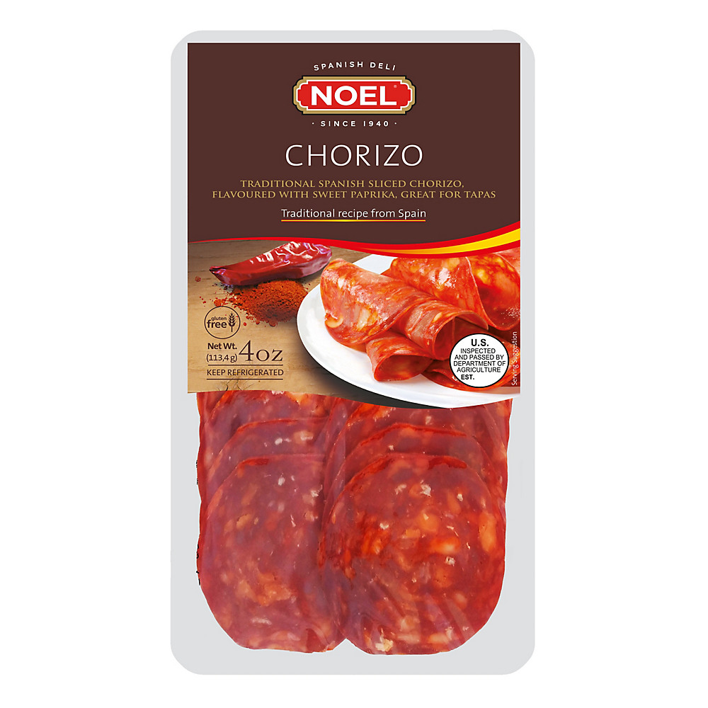 Traditional Spanish Sliced Chorizo, Flavoured with Sweet Paprika, Great for Tapas, Chorizo