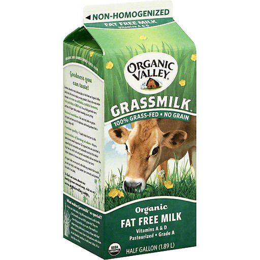 Organic Fat Free Grassmilk