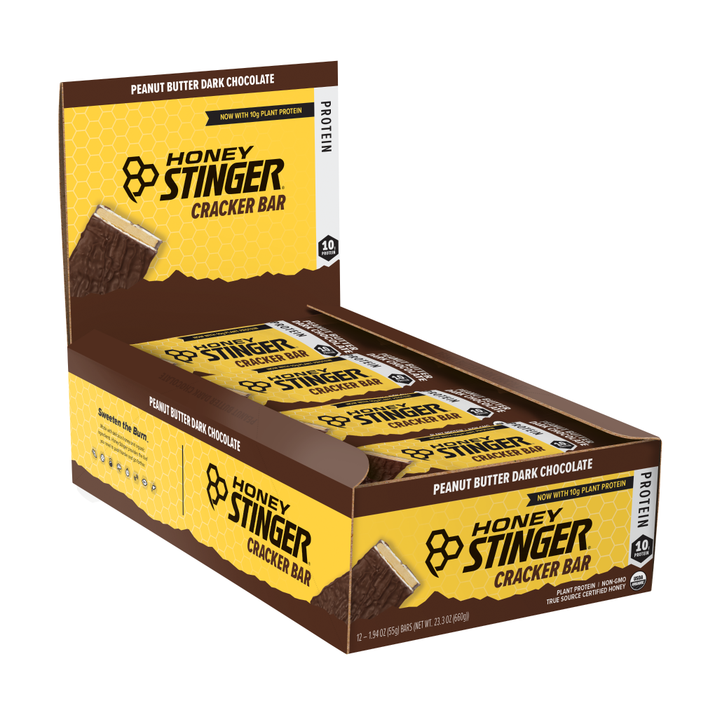 Honey Stinger Cracker Bar Peanut Butter Dark Chocolate