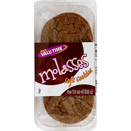 Valu Time, Soft Cookies, Molasses
