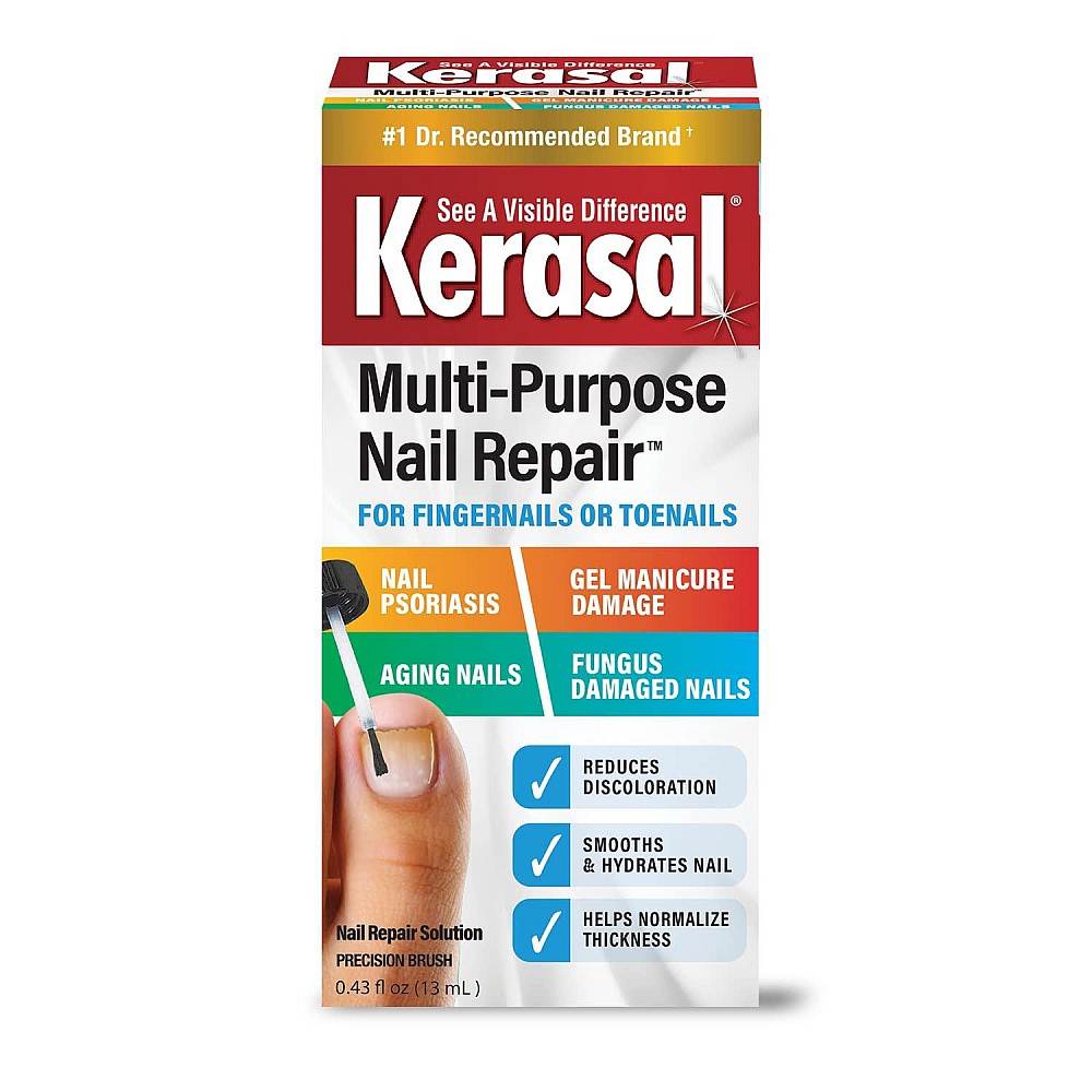 Kerasal Nail - Repair - Multi Purpose Fungal Nail Brush - 0.43 Fl Oz
