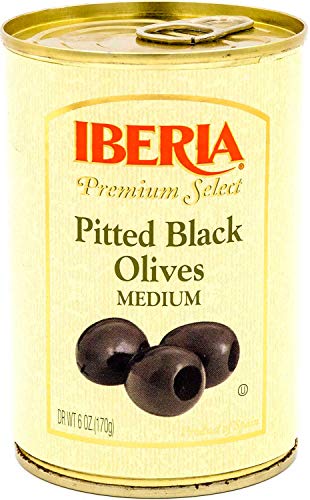 Pitted Black Olives Premium Grade Medium Olives From Spain
