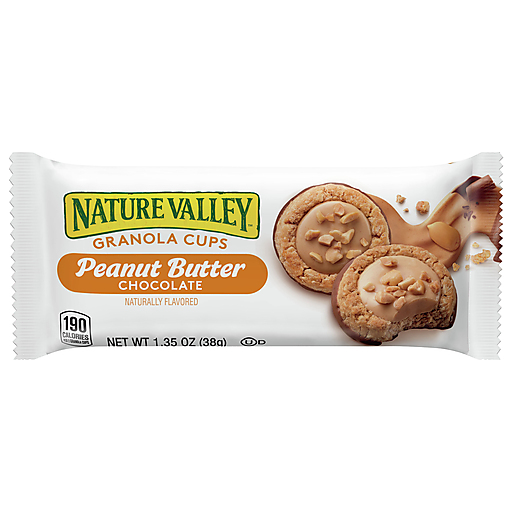 Photo of Nature Valley Granola Cups, Peanut Butter Chocolate 1.35 Oz