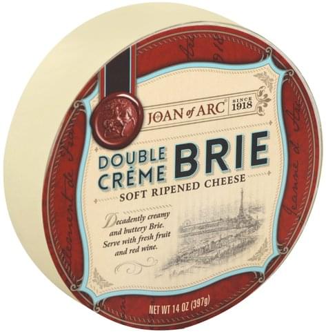 Photo of Joan Of Arc Cheese, Soft Ripened, Double Creme Brie