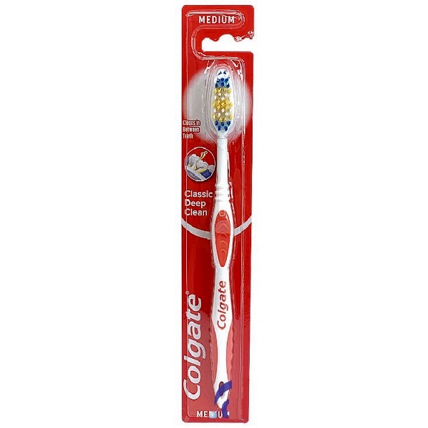 Colgate 12ct Toothbrush Medium Deep Clean
