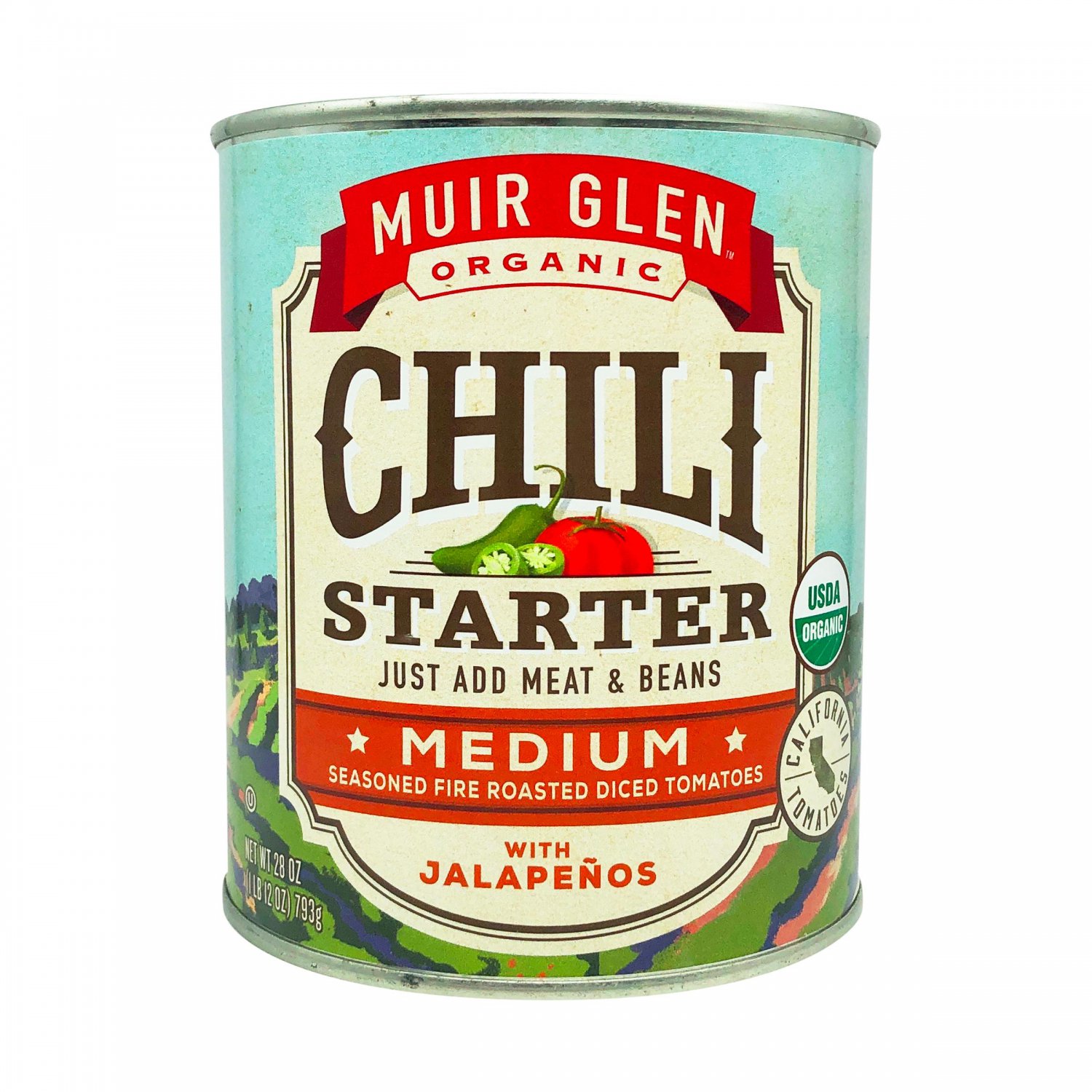 Muir Glen Organic Medium Chili Starter with Jalapenos