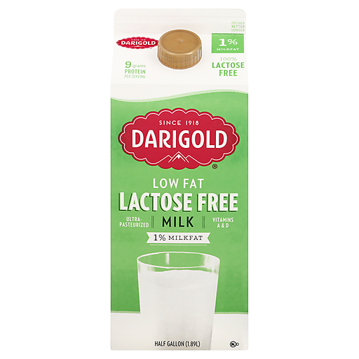 1% Low Fat Lactose Free Milk