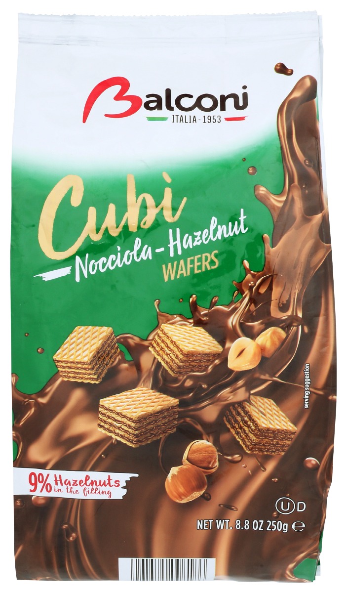 Cubi Nocciola-Hazelnut Wafers