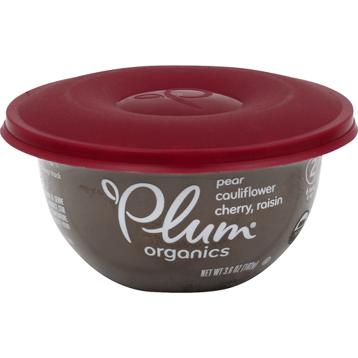 Plum Baby Baby Food Pear Cauliflower Cherry