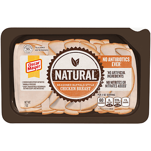 Natural Seasoned Buffalo Style Chicken Breast, Seasoned Buffalo Style