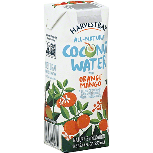 Coconut Water, Orange, Mango